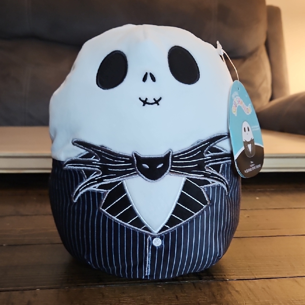 8" Jack Skellington Disney Nightmare Before Christmas Squishmallow 2025